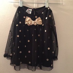 💜Speckless gold and black fancy dress holiday